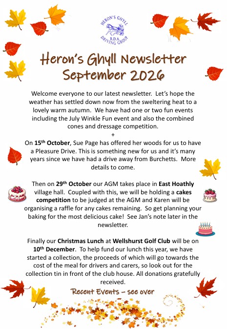 September Newsletter